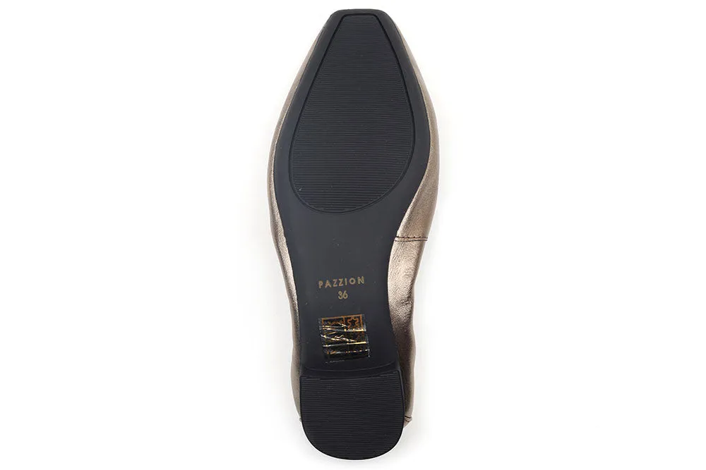 Crystal Buckle Foldable Flats