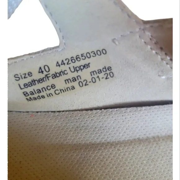 Dansko Reann  Mary Jane Gray Suede Sporty Mesh Open Back Shoes Sandals Size 40