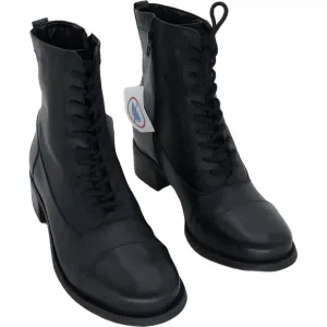 David Tate Explorer Women's Black Soft Calf Skin Boots 7.5 M