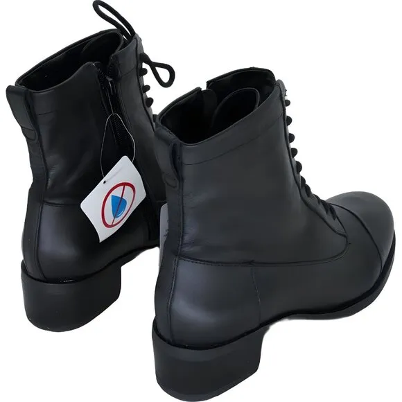David Tate Explorer Women's Black Soft Calf Skin Boots 7.5 M