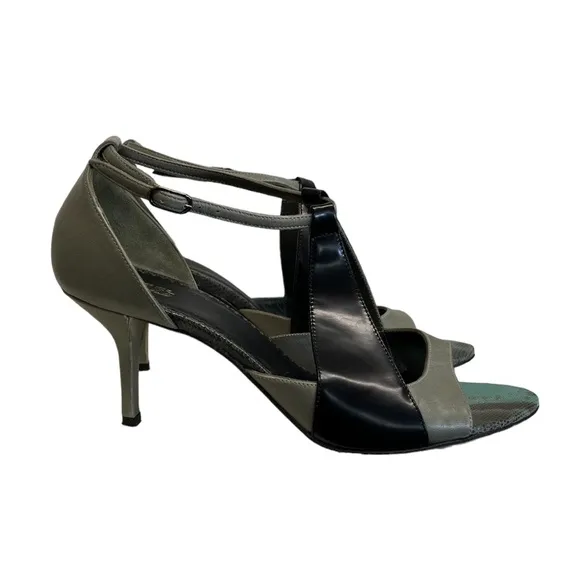 Diesel Black Gold Sandals