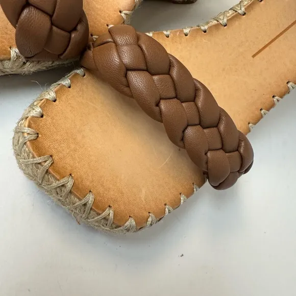 Dolce Vita Nilton Brown Braided Women's Espadrilles 9.5