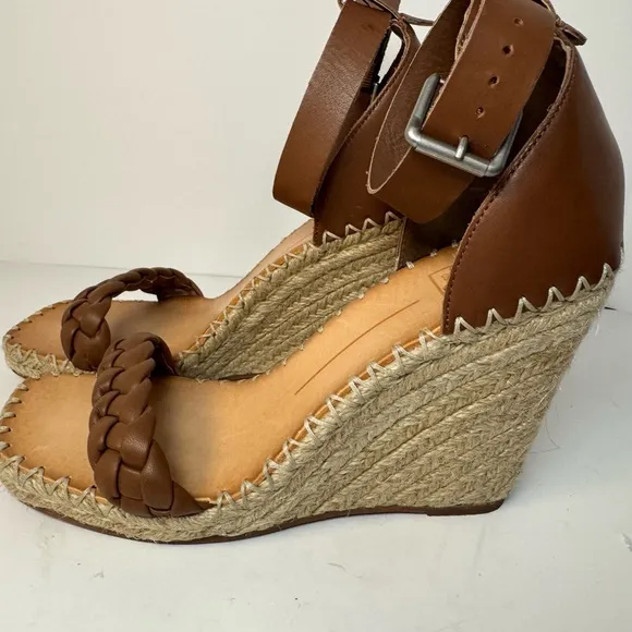 Dolce Vita Nilton Brown Braided Women's Espadrilles 9.5