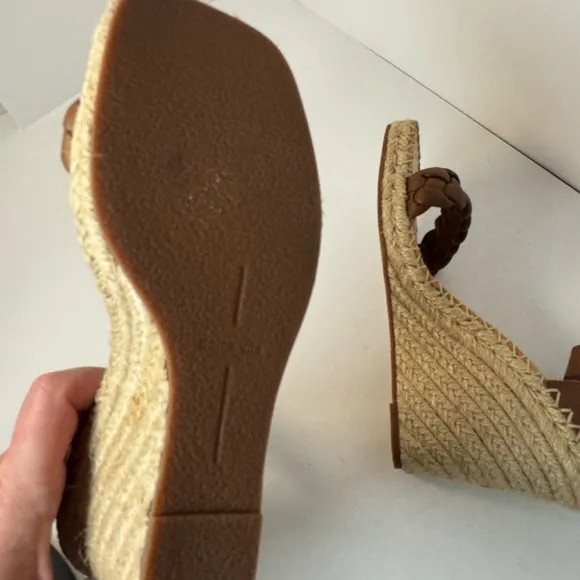 Dolce Vita Nilton Brown Braided Women's Espadrilles 9.5