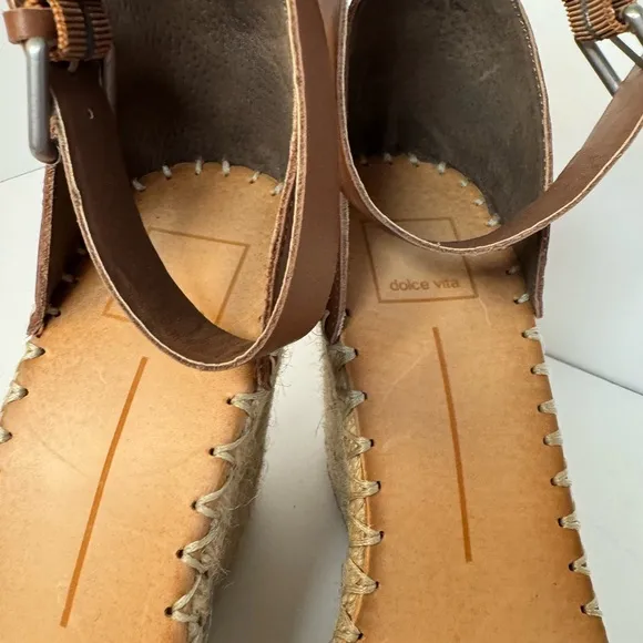 Dolce Vita Nilton Brown Braided Women's Espadrilles 9.5