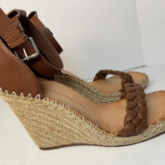 Dolce Vita Nilton Brown Braided Women's Espadrilles 9.5