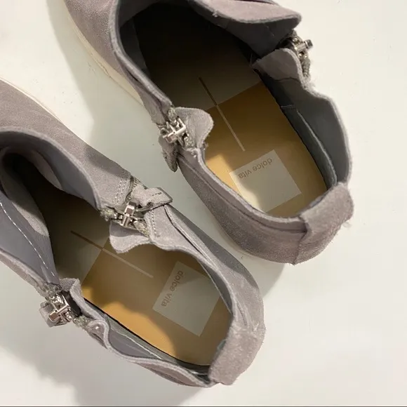 Dolce Vita Winy Suede Wedge Sneaker Sz 9.5 NWOB