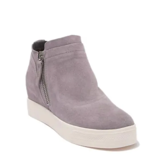 Dolce Vita Winy Suede Wedge Sneaker Sz 9.5 NWOB