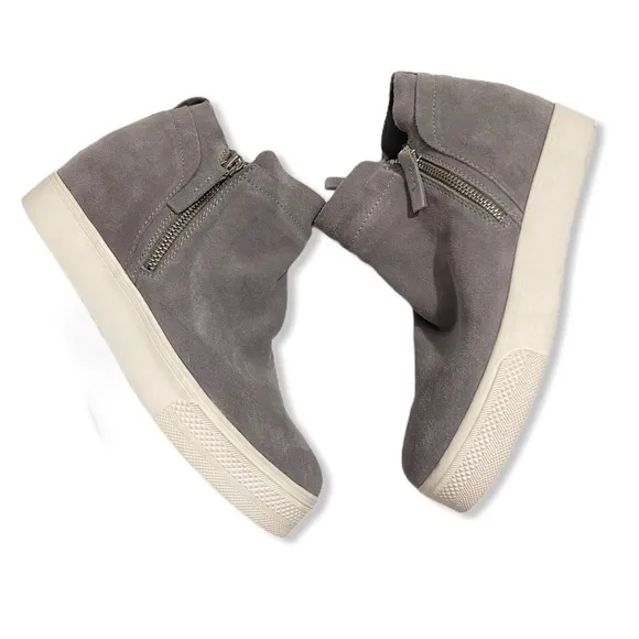 Dolce Vita Winy Suede Wedge Sneaker Sz 9.5 NWOB