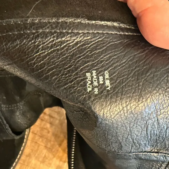 Donald Pliner Suede Leather Moto Boot