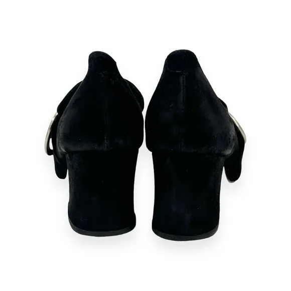 DORATEYMUR New Turbojet Black Suede Pumps sz 40