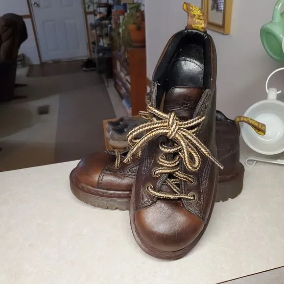 Dr. Martens 8287 England Mens Air Wair Chunky Leather Boots Size UK 4  Mens 5
