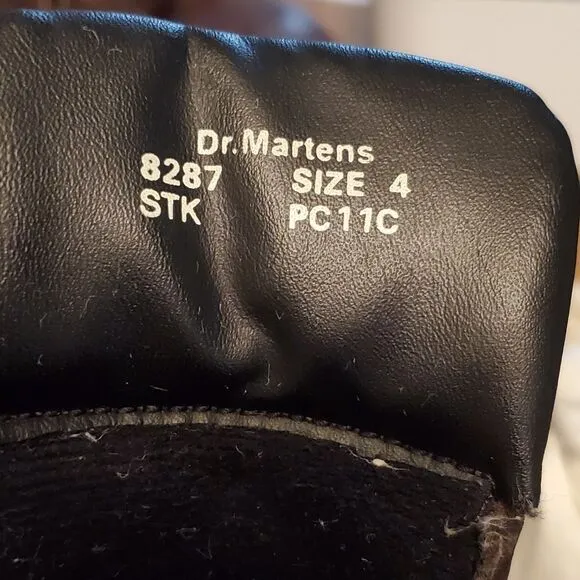 Dr. Martens 8287 England Mens Air Wair Chunky Leather Boots Size UK 4  Mens 5
