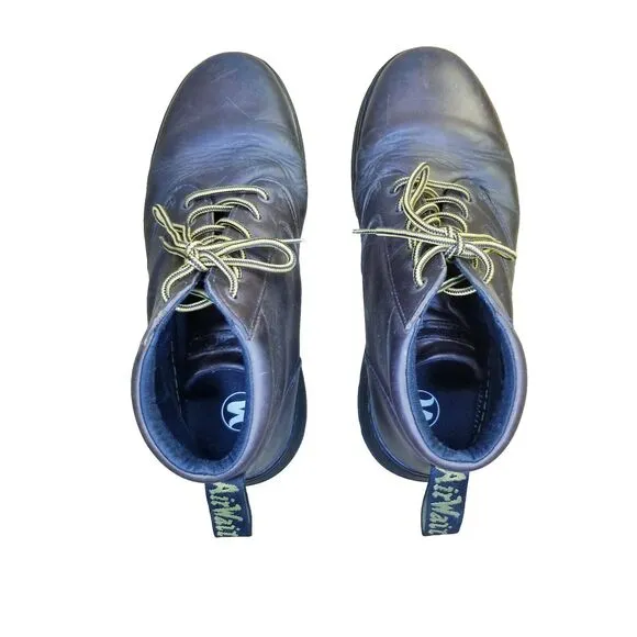 Dr. Martens Bonny Boots Men's Size 10 Brown Leather Chunky Soles Chukka Air Wair