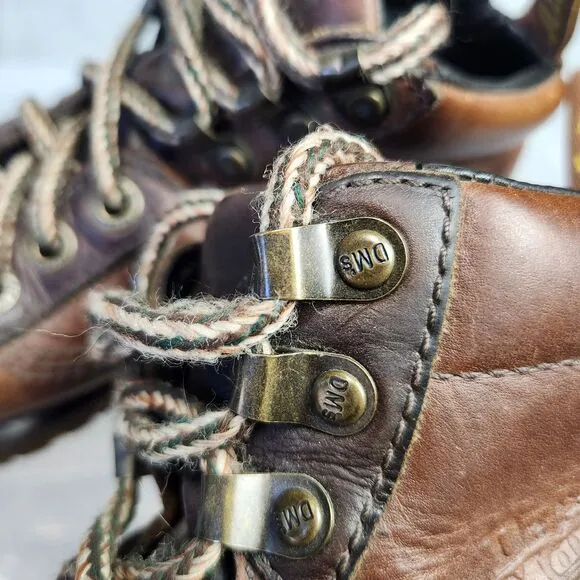 Dr Martens Boots Mens 5 8287 Air Wair Leather Boots Chunky Lug Sole Y2k Urban