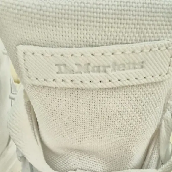Dr. Martens Chunky Hiker Combs Boots White