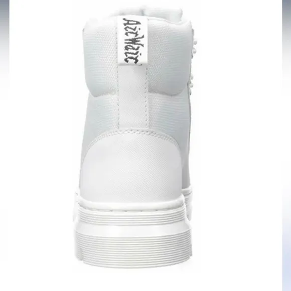 Dr. Martens Chunky Hiker Combs Boots White