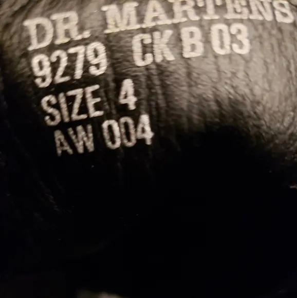 Dr. Martens DM Vintage Chunky Heeled leather Moto