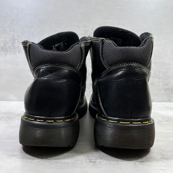 Dr Martens Leather Chunky Y2K Boots - Men's Size 9