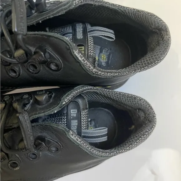 Dr Martens Mie 90s Black Oxford Platform Boots Chunky Leather Vintage England 8
