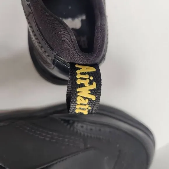 Dr. Martens Resnik Zip Brogue Women's Boots Size 5 Solid Black Platform Chunky