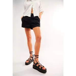 Dr. Martens The Nartilla II Iridescent Crackle Lace up Leather Sandal Size 10