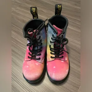 Dr. Martens Toddler 1460 Tie Dye Lace Up Boots size 9