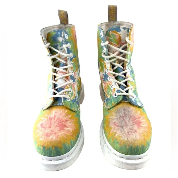 Dr. Martens V Page MTD Tie DyeMulticolor Ankle Boots