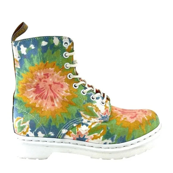 Dr. Martens V Page MTD Tie DyeMulticolor Ankle Boots