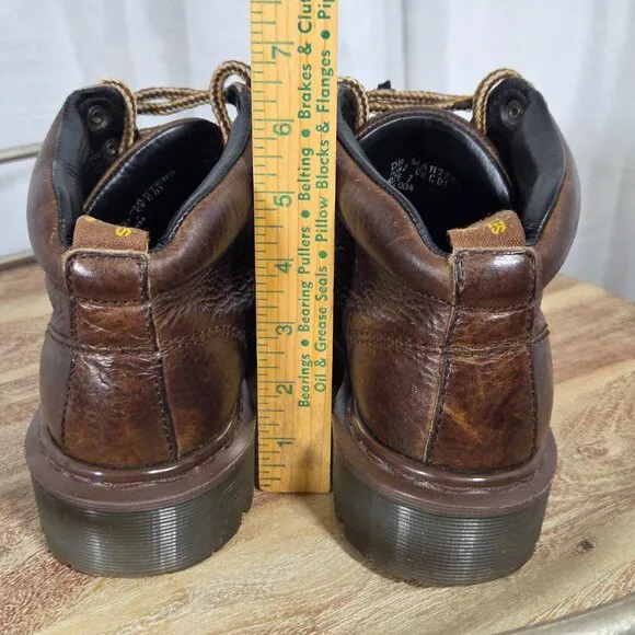 Dr. Martens Vintage 90's Chunky Brown Air Wair Lug Sole Boots Unisex  UK Size 7