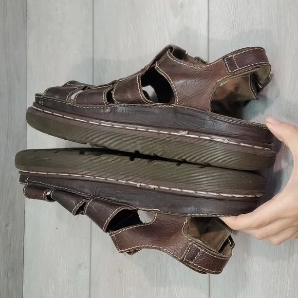 Dr.Martens Mens Y2K VNT Chunky Tractor Platform Sandals Fisherman shoes sz 12