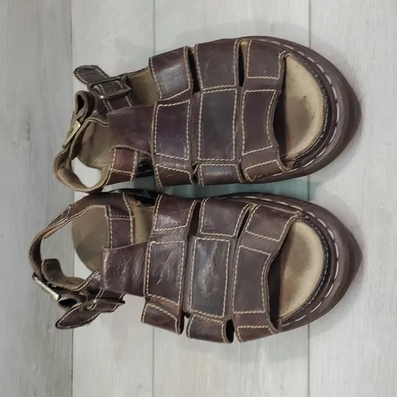 Dr.Martens Mens Y2K VNT Chunky Tractor Platform Sandals Fisherman shoes sz 12