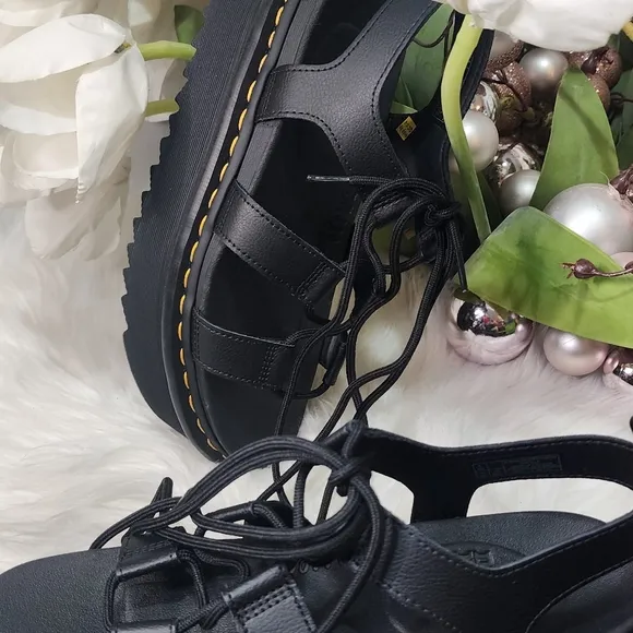 Dr.Martens Nartilla Women's Leather Gladiator Women's Sandals size10 New