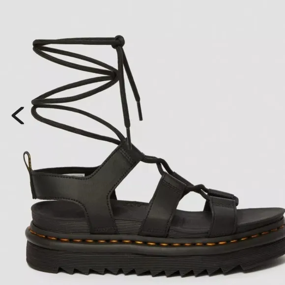 Dr.Martens Nartilla Women's Leather Gladiator Women's Sandals size10 New