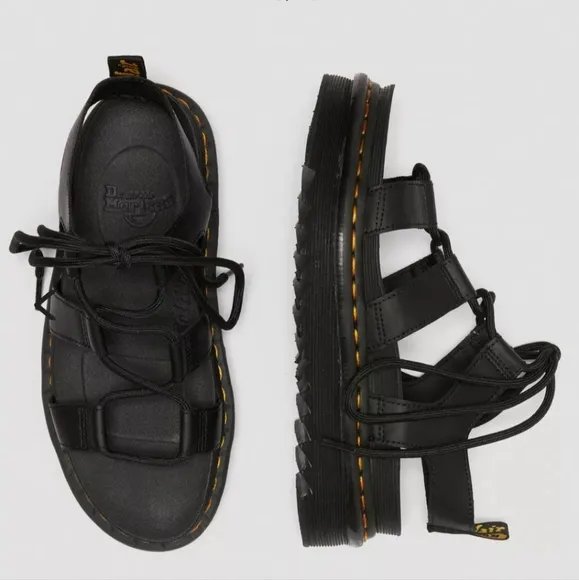 Dr.Martens Nartilla Women's Leather Gladiator Women's Sandals size10 New