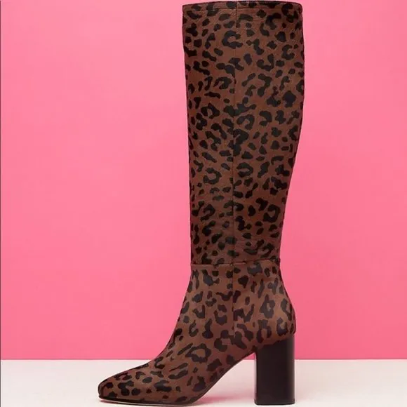 DVF 5.5 Reese Leopard Boots Diane von Furstenberg