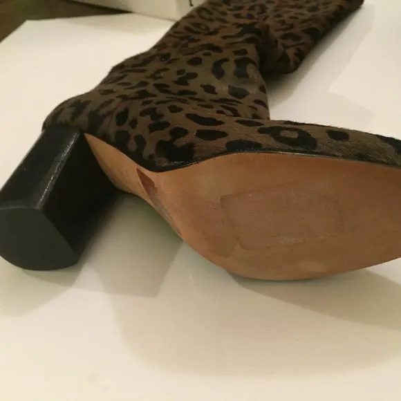 DVF 5.5 Reese Leopard Boots Diane von Furstenberg