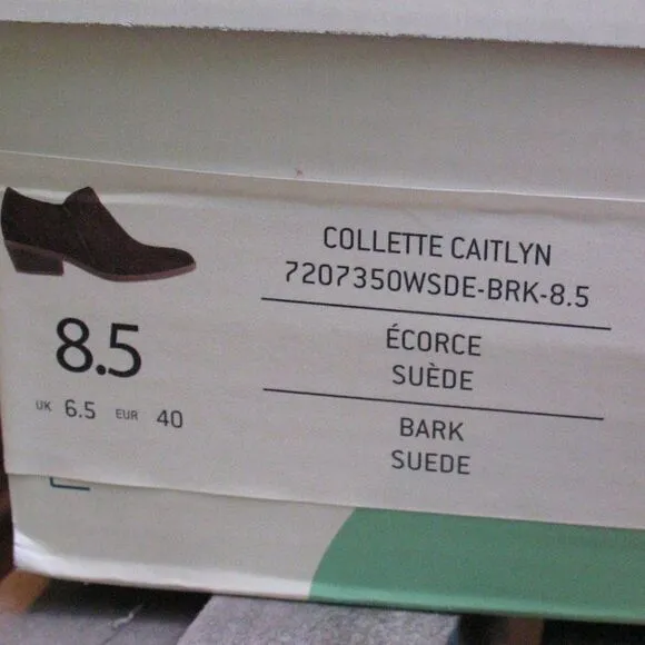 Earth Origins Brown Suede Booties