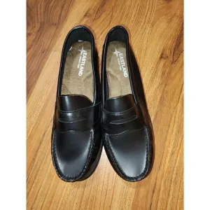 Eastland Classic II Women's Penny Loafers Black Color Sz 6 Leather Slip On
