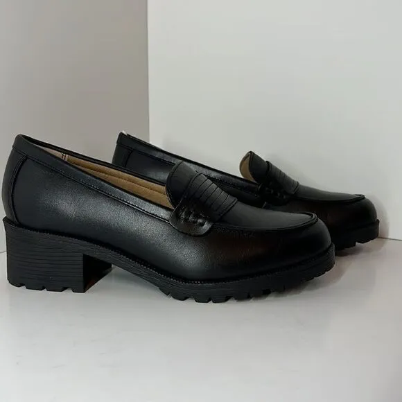 Eastland Newbury Penny Loafers Black size 9