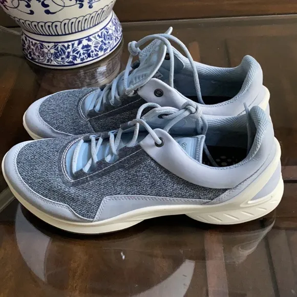 ECCO Biom Fjuel Mesh Dusty Blue Sneakers.