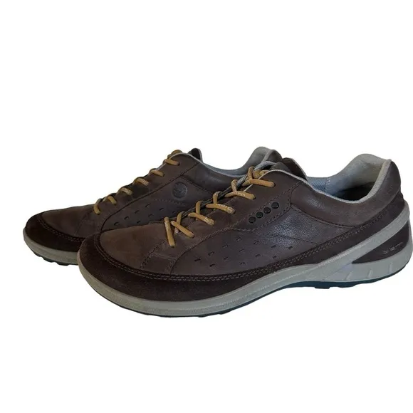 ECCO BIOME GRIP II LEATHER SNEAKER SIZE 41