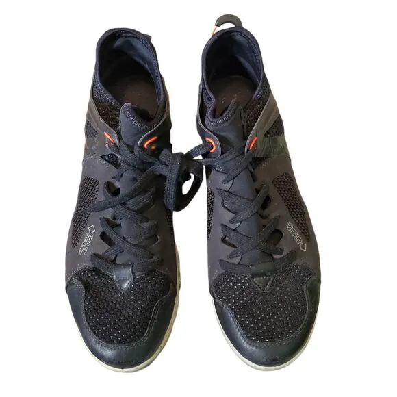 ECCO LOW GTXs Tex Multi-Vent Gor-Tex Waterproof Women's Sneakers Black Sz 40