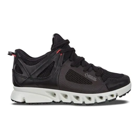 ECCO LOW GTXs Tex Multi-Vent Gor-Tex Waterproof Women's Sneakers Black Sz 40