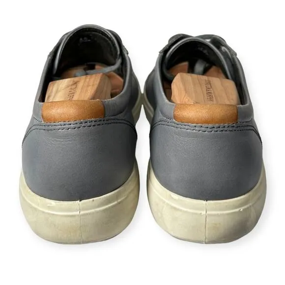 ECCO Men Soft 7 Sneaker Leather Gray EU 46 US 13