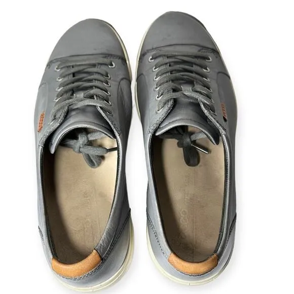ECCO Men Soft 7 Sneaker Leather Gray EU 46 US 13