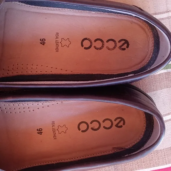 Ecco Men's reciprico Classic Moc Driving Style Loafers Size 12