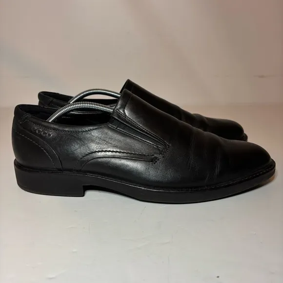ECCO METROPOLE LONDON PENNY LOAFERS BLACK LEATHER SIZE 45 Men’s Size 11 11.5
