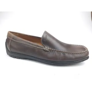 ECCO Moc Driving Loafers Slip On Brown Shoes 43 US 9-9.5