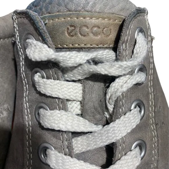Ecco soft 7 gray low top lace up sneakers Euro 40 US Men's 6/6.5 Womens 9/9.5